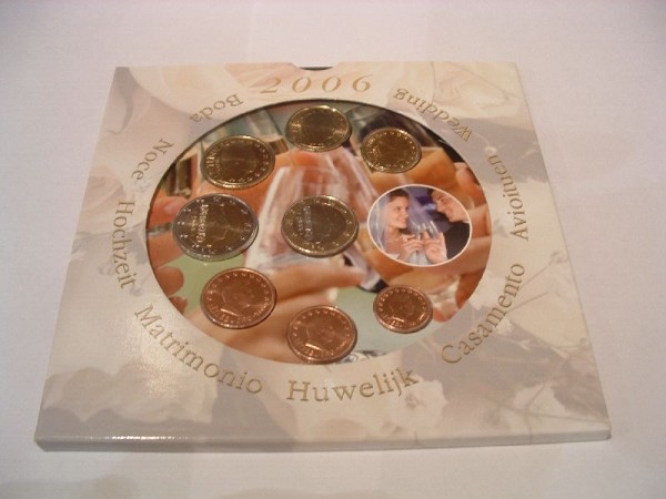(afbeelding voor) Huwelijks set Luxemburg 2006 BU uitgave De Ruiter